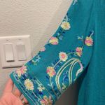 Anthropologie FIG AND FLOWER Embroidered Floral 3/4 Shoulder Blouse Photo 2