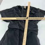 Boss Hugo Boss Jumpsuit Womens 4 Black Debasa V Neck Crepe Photo 10