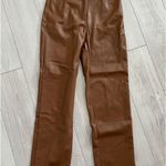 Illa Illa Brown leather pant Photo 1