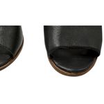 Lucky Brand  Black Peep Toe Heeled Boots Walk Tall Photo 5