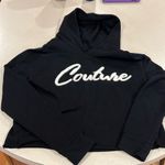 Juicy Couture  : Black Crop Hoodie size Medium Photo 0
