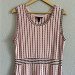 Lane Bryant  Pink and Black Striped Sweater Dress Size 18/20 EUC Photo 1