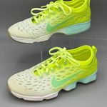 Nike  Zoom Fit Agility Women's Sneakers Size 6.5 Yellow Blue Green Training Shoes Photo 0