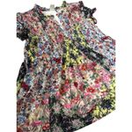 Anthropologie ‎ Akemi + Kin Grace Floral Smocked Top Multi Size Medium Photo 3