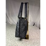 Jones New York Women's Black Quilted Tote Handbag Gold Hardware Photo 4