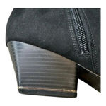 Alfani  Womens Black Faux Almond Toe Ankle Boot, Size 9.5 Photo 5