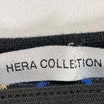 Hera Collection Art Deco Knit Scoop Peplum Top - M Photo 6