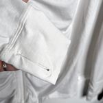 Athleta Crosscurrent UPF Swim Zip Ruched Jacket White W1805 Sz S Photo 4