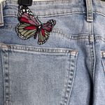 Lucky Brand Women Jeans Bridgett Distressed slim butterfly jeans size 27 Photo 8