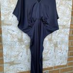 BHLDN Anthropologie Amelia Deep-V Satin Maxi Dress size 22 W Photo 3