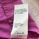 Cosabella  Jess Puff Sleeve Pink Cotton Blouse Ruffle Detail Size Small Photo 4