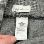 Jaclyn Smith  Collection Black & Gray Plaid Straight Leg Work Pants Women’s S Photo 3