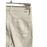 MOTHER The Super Swooner Pants in Egret White Size 23 Photo 6