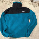 The North Face Womens  Jacket Fleece Thermal Pullover 1/2 Zip
Blue Green XS Photo 3