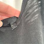 ATM ANTHONY THOMAS MELILLO Slub Cotton Trapeze Racer Tank Top Midi Dress Black Size XS Photo 11