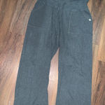 Pact Dark Gray Organic Cotton high rise lounge pants pj cozy casual fall Size L Photo 0