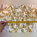 Faithfull the Brand Faithful The Brand Rafa Midi Crinkled In Goldie Floral Dress Size 4 Photo 9