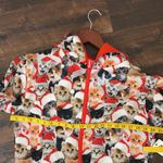 Tipsy Elves  MEOWY CATMUS fleece JUMPSUIT NWT Photo 4