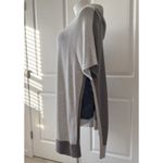 Lululemon Opened Up Poncho Heathered Core Ultra Light Grey Heathered Asphalt M/L Photo 2