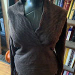 Gap  body super soft brown v-neck fitted XL sweater Photo 0