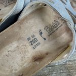 Birkenstock  Birki's Silver Moorea Granada Two Strap Bling Slide Sandals 39 L8 M6 Photo 6