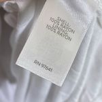 J. Jill White Floral Paisley Apron Sleeveless Midi Maxi Dress Size M Size M Photo 7