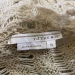 To The Max Wool Blend Open Knit Long Cardigan Sand M Tan Size M Photo 3