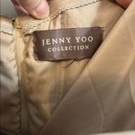 Jenny Yoo  Collection Ava Taupe Strapless Tulle Dress - Size 8 / Medium (Approx.) Photo 4