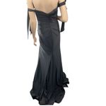 Cinderella Ladivine Divine Off-Shoulder High-Slit Black dress size 8 Photo 1
