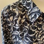 Kathy Ireland Abstract Blouse Shirt Vintage Large Photo 2