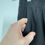 Madewell Black Drapey Track Trousers Women's Size Small Casual Office Stretchy Photo 7