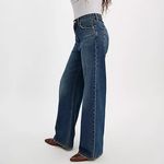 Free People Levi’s ribcage wide leg high waisted jeans size 30 Photo 1