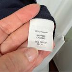 Madewell  Navy Cap Sleeves Shift V Neckline Short Sleeve Dress Size XS Photo 9