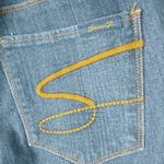 Seven7  12 35x32 Boot Cut High Waisted Dark Wash Jeans Photo 5