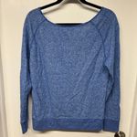 Disney  Parks Womens Blue Scoop Neck Minnie Mouse Sweatshirt Size Medium Large Photo 1