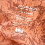 REI Women's Take your Time Athletic 7/8 Leggings Size XS Orange Printed Pockets Photo 8