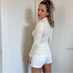 Ba&sh  Rock Shoulder Snap Turtleneck Sweater in Ecru Photo 6