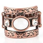 Paparazzi The Gleaming Tower Copper Ring (4) Photo 1