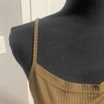 SheIn halter tank top dark army green Photo 1