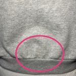 Aerie Crewneck Pullover Sweatshirt Puffy Long Sleeves Light Gray Size XS Photo 2