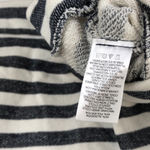 Ellen Tracy Lightweight Rhinestone‎ Striped Sweatshirt D0089 Photo 4