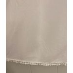 Solitaire Swim Solitaire Swim White Tunic Cover-Up Medium Lace V-Neck Embroidered Bell Sleeve Photo 4