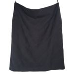 Anne Klein Black Patterned Pencil Skirt Size 2 Photo 4