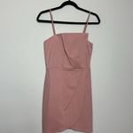 Lulus ‘Drinks On Me’ Mauve Pink Sleeveless Pleated Mini Dress Size Medium Photo 3