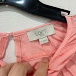 Loft Blouse Size XS Pink Short Sleeve Top NWT Work Office Career Casual Cute Photo 3