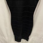 Marciano Y2K super stretchy black bandage dress crochet hem club wedding party Photo 7