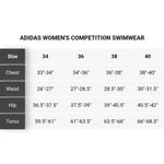 Adidas  Aqua Solace Print Tie-Back One-Piece Swimsuit Size: 18 NWT Photo 2