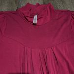 No Boundaries NEW  mock neck magenta sleeveless dress Photo 3