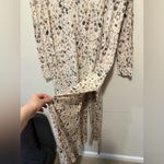 Free People  Intimately Neutral Leopard Print Maxed Out Maxi Robe Dress Size S Photo 6