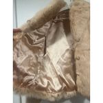 Boutique Vintage Wimans Rabbit Fur Short Beige Jacket Small Photo 8